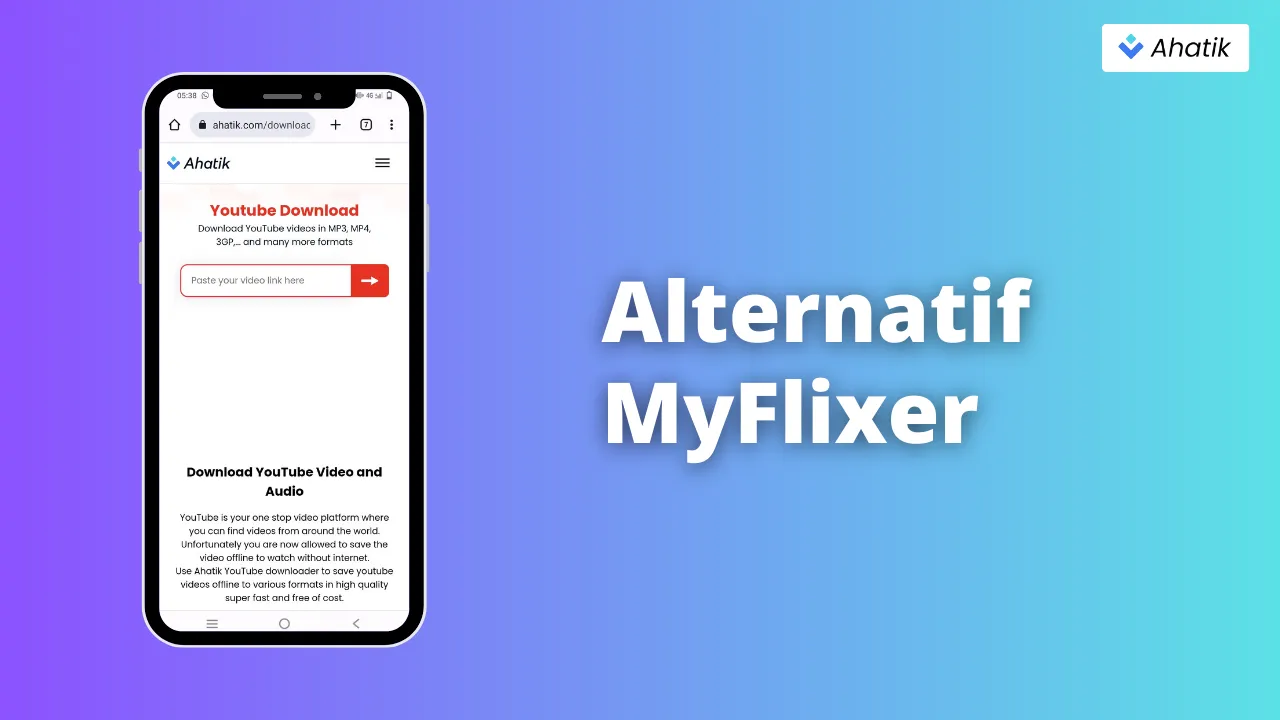 Alternatif MyFlixer - Ahatik